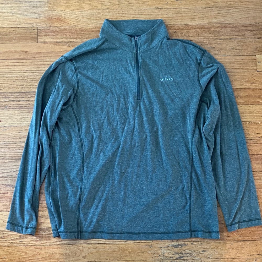 Orvis  Long-Sleeve Quarter-Zip Lightweight Shirt